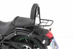 Sissybar con schienale - nero per Kawasaki Vulcan S