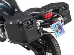 Sidecarrier Ritaglio in acciaio inossidabile incl. Scatole laterali Xplorer nere per BMW F 850 GS (2018-)