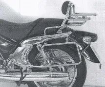 Sidecarrier montato in modo permanente - cromato per Moto Guzzi California Evolution dal 2001
