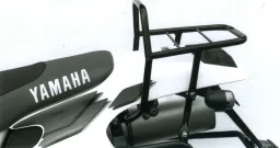 Tubo Topcasecarrier - nero per Yamaha TT 600 R / RE del 1998