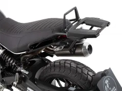 Alurack Topcaseträger schwarz per Ducati Scrambler 1100 Dark Pro / Pro / Pro Sport (2021-)