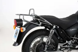 Tubo Topcasecarrier - cromato per Moto Guzzi California Aquilia Nera
