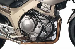 Barra di protezione del motore - nera per Yamaha TDM 900 / A 2002-2013