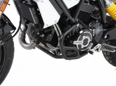 Barra di protezione del motore - nera per Ducati Scrambler 1100 del 2018