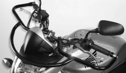 Barra di protezione per scuola guida anteriore - nera per Honda CB 600 F Hornet 2007-2010