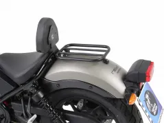 Solorack con schienale - nero per Honda CMX500 Rebel dal 2017