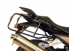 Sidecarrier montato permanente - nero per Kawasaki Z 750 S 2005-2006