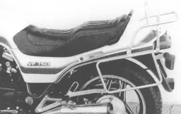 Set di protezioni laterali e superiori - nero per Honda VF 750 S