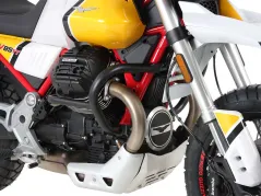 Barra di protezione del motore - nera per Moto Guzzi V85 TT (2019-)