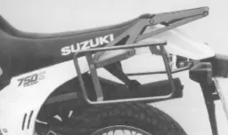 Sidecarrier montato in modo permanente - nero per Suzuki DR BIG 750 fino al 1988