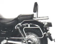 Portapacchi per borse laterali in pelle - cromato per Yamaha XV 535 fino al 1998