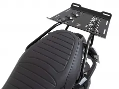 Gepäckbrückenverbreiterung schwarz per Ducati Scrambler 1100 Dark Pro / Pro / Pro Sport (2021-)