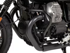 Barra protezione motore nera per Moto Guzzi V7 Stone Special edition (850ccm) (2022-)