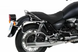 Sidecarrier permanente montato - cromato per Moto Guzzi California Aquilia Nera