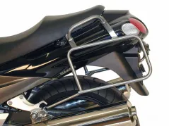Sidecarrier montato permanente - nero per Kawasaki ZZR 1200
