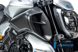 Copri tubo aria destro Ducati Diavel V4 dal 2023 opaco