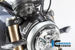 Superficie lucida del copriobiettivo Ducati Scrambler 1100 del 2017