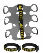 ZEGA Pro/ZEGA Mundo - Porta accessori con protezione cinturino: doppio portabottiglie