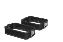 Estensione valigia VOLUME BOOSTER per valigie in alluminio originali BMW, nero (2 pezzi)