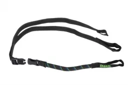 Rokstraps Strap It™ Moto Regolabile *nero-blu/verde*45 - 150 cm 2 pezzi con passanti