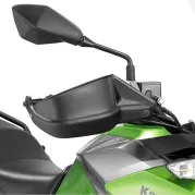 Handprotektor aus Technopolymer - schwarz - für Kawasaki Versys-X 300 (17-26)