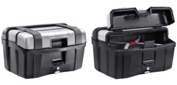 Set valigie Trekker 46 Monokey con coperchio in alluminio