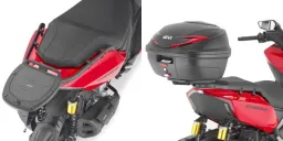 Topcase Träger für Monolock Koffer für Wottan STORM R 125 (22-24)