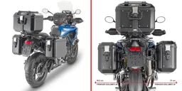 Seitenkoffer-Träger ONE-FIT Grundträger MONOKEY® für Triumph Tiger 1200 GT/GT PRO (22-25)