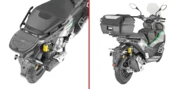 Topcase Träger für Monolock Koffer Ohne Platte - für KL Brera X 125-300 (22-26)