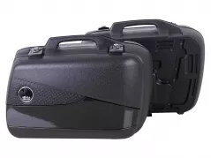 Set valigie laterali Junior Flash Enduro 40 sinistra / 30 destra nera