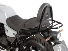 Sissybar con portapacchi posteriore nero per Moto Guzzi V7 Stone (2025-)