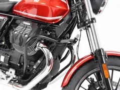Barra di protezione del motore - nera per Moto Guzzi V 9 Roamer del 2016