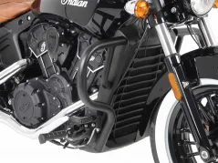 Barra di protezione del motore - nera per Indian Scout / sessanta dal 2015