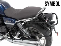 Seitenkofferträger festverschraubt chrom per Moto Guzzi V7 Special/Stone/Centenario (850 ccm) (2021-)