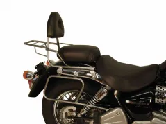 Portapacchi per borse in cuoio - cromato per Triumph Bonneville Amerika / Speedmaster fino al 2010