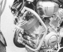 Barra di protezione del motore - cromata per Yamaha XV 1100/750 Virago del 1992