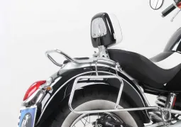 Portapacchi per borse laterali in pelle - cromato per BMW R 850/1200 C