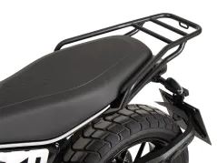 Portapacchi posteriore in tubo - nero per Ducati Scrambler 800 Icon (2023-)