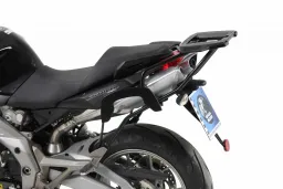 Alurack topcasecarrier - nero per Aprilia SL 750 Shiver fino al 2009 / GT 2009-2016