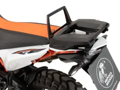 Portabauletto Alurack nero da abbinare al portapacchi posteriore originale per KTM 890 Adventure / R / Rally (2023-)