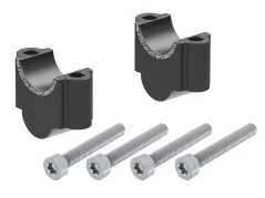 Rialzo manubrio da 30 mm nero per BMW R 1200 GS (2004-2007)