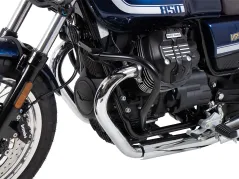 Barra di protezione motore nera per Moto Guzzi V7 Stone Corsa (2024)