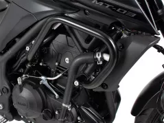 Barra di protezione del motore incl. pad protettivo - nero per Yamaha MT-03 (2020-)