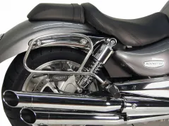 Portapacchi per borse laterali in pelle - cromato per Triumph Rocket III