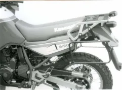 Sidecarrier permanente montato - nero per Kawasaki KLR 650 Tengai