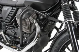 Barra di protezione del motore - nera per Moto Guzzi V 7 II Classic del 2015