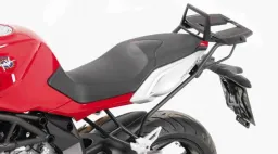 Alurack topcasecarrier - nero per MV Agusta Brutale 675/800 (2012-2016)