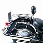 Portapacchi per borse laterali in pelle - cromato per Kawasaki VN 1600 Classic