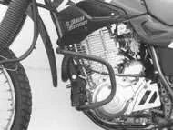 Barra di protezione del motore - nera per Yamaha XT 600 E del 1995