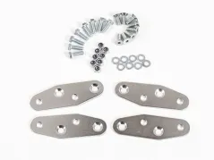 C-Bow spostamento verticale 30mm - cromato (set)